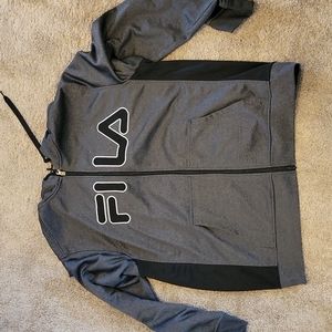 Men's zip up Fila size large
